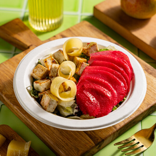 Grilled Cottage Cheese And Pear Salad