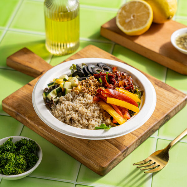 Vegan Quinoa and Roasted Salad