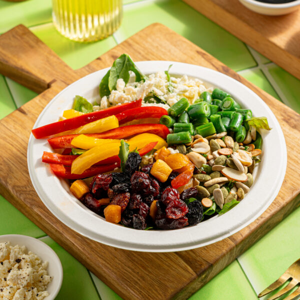 Spinach and Mix Berry Salad